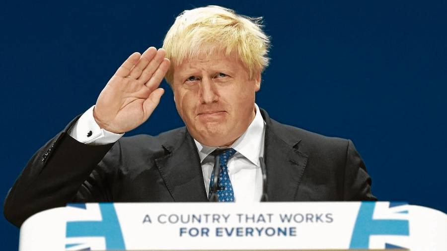 Johnson dimitió ayer como ministro de Asuntos Exteriores de Gran Bretaña. FOTO: EFE/ Facundo Arrizabalaga