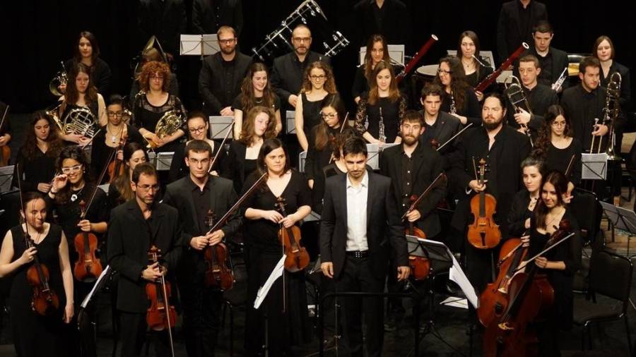 L’Ensemble Vila-seca oferirà el concert “Els ulls del germà etern”, sota la direcció de Rafael Fabregat. FOTO: DT