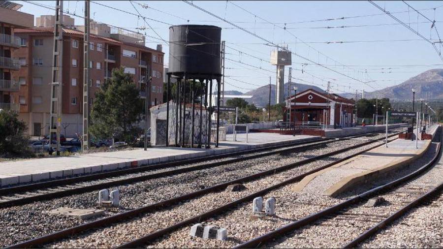 Imagen de archivo de la estación de tren de L'Hospitalet de l'Infant. Foto: DT