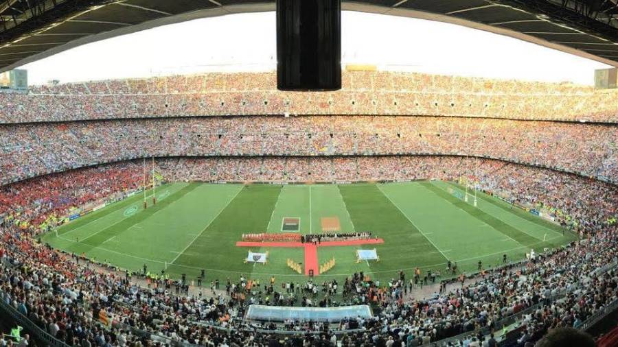 Imagen de archivo del Camp Nou. Foto FCB