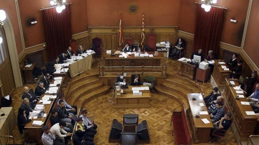 Imagen de archivo de la Audiencia de Barcelona. EFE