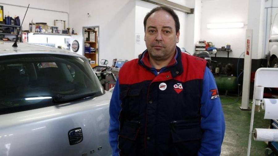 Jordi Perelló, el mecánico de Reus acusado de delito de odio en enero de 2018. FOTO: ACN