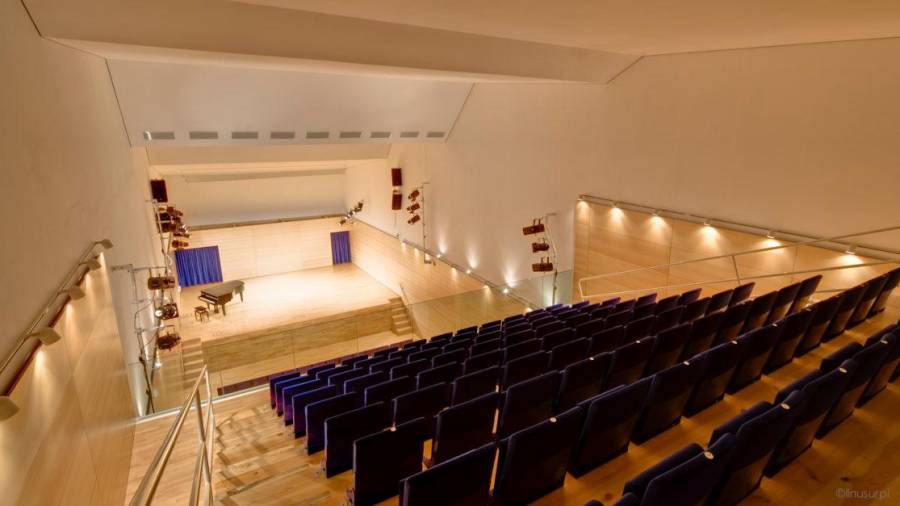 Auditorio de la escuela de música de El Vendrell.