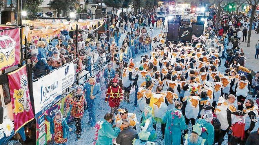 Imagen del Carnaval de Reus celebrado la pasada edición. Foto: A.M.
