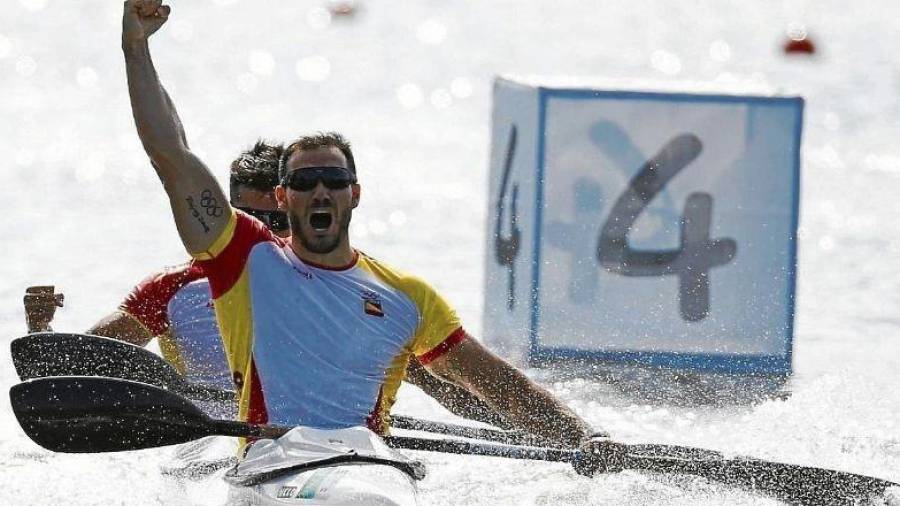 Saúl Craviotto, un dels esportistes que participa als Jocs Mediterranis. EFE