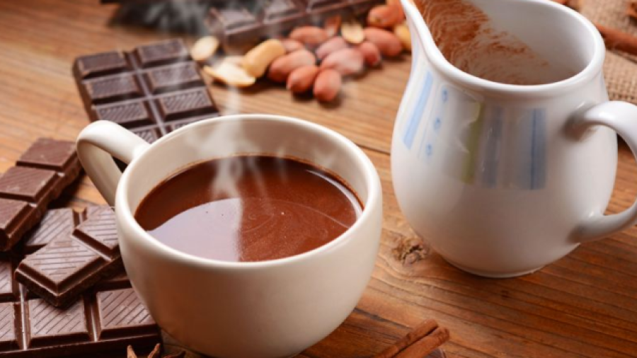 Imagen de archivo de chocolate a la taza