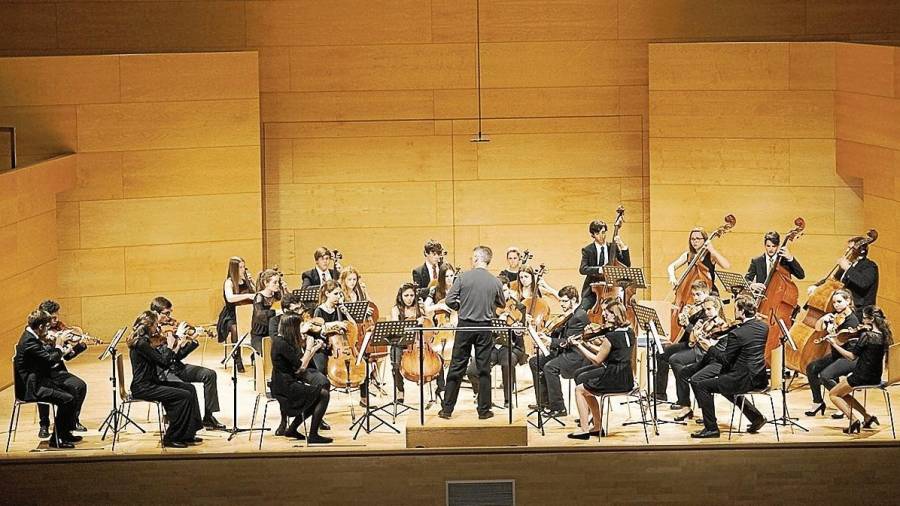 Imagen de archivo de la Orquestra Händel del Conservatori de Vila-seca. Foto: Cedida