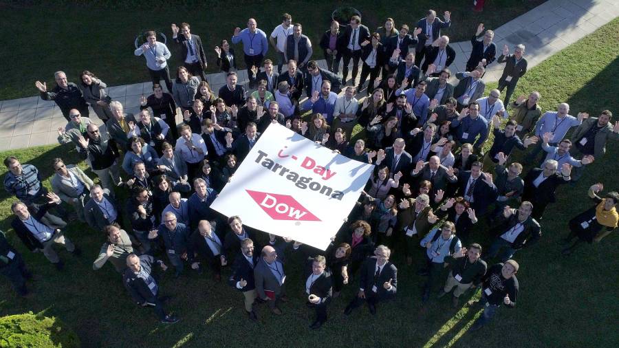Dow Tarragona reunió a 130 empleados y representantes de empresas de servicios, con los que celebró el primer Innovation Day (i-Day). FOTO: CEDIDA