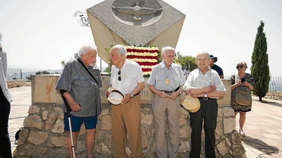 Andreu Canet, Miquel Morera, Artur Mercader i Ramon Barons. FOTO: joan revillas
