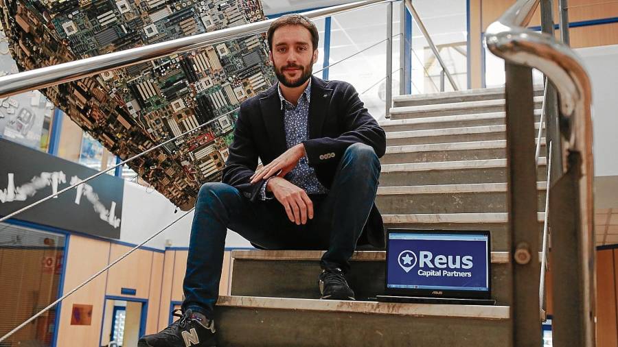 Alex Rodríguez, CEO de Reus Capital Partners, en la sede de Ticnova en Reus. Foto: Fabián Acidres