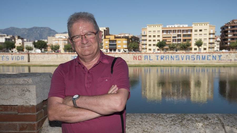 Josep Baubí seguirà sent president de l'Associació de Veïns del Centre-Nucli Històric. Foto: Joan Revillas