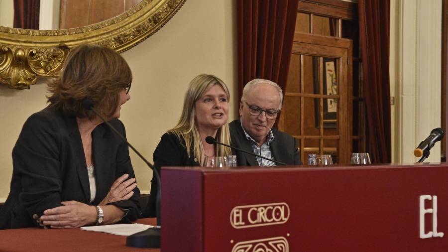La presidenta de la Diputació de Tarragona, Noemí Llauradó, ayer en El Circol de Reus. FOTO: Alfredo González