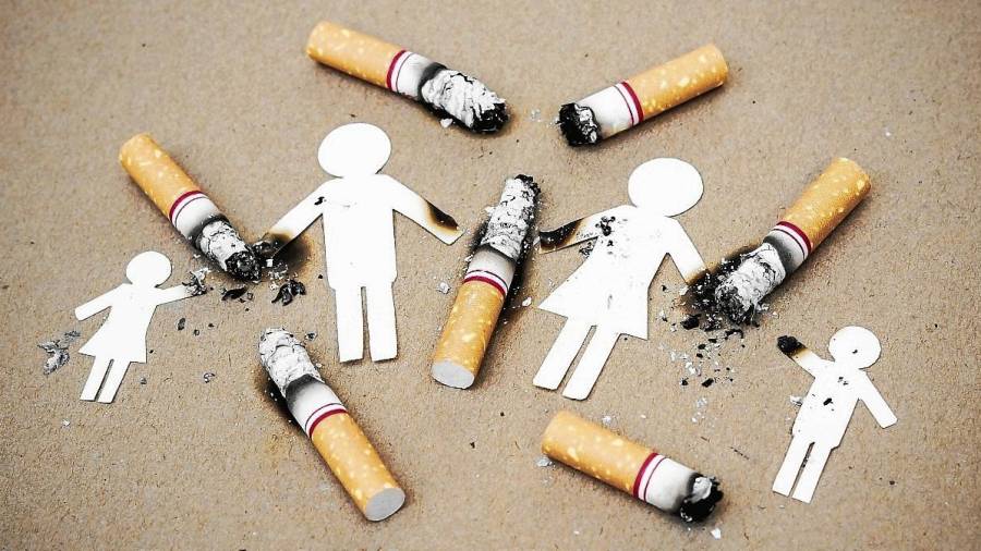 La exposición al humo del tabaco está asociada al incremento de otitis, rinitis y otras patologías. FOTO: dt