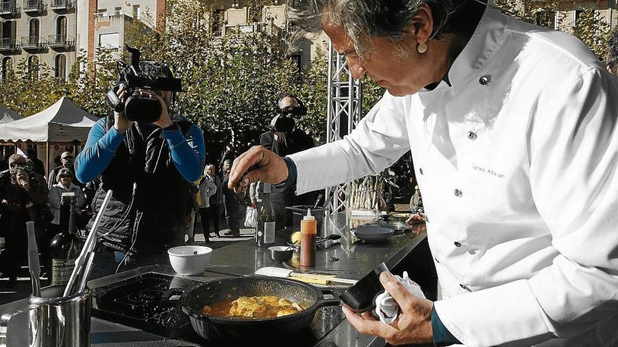 Imatge de les jornades gastronòmiques de Valls. Foto: Ajuntament de Valls / Pere Toda
