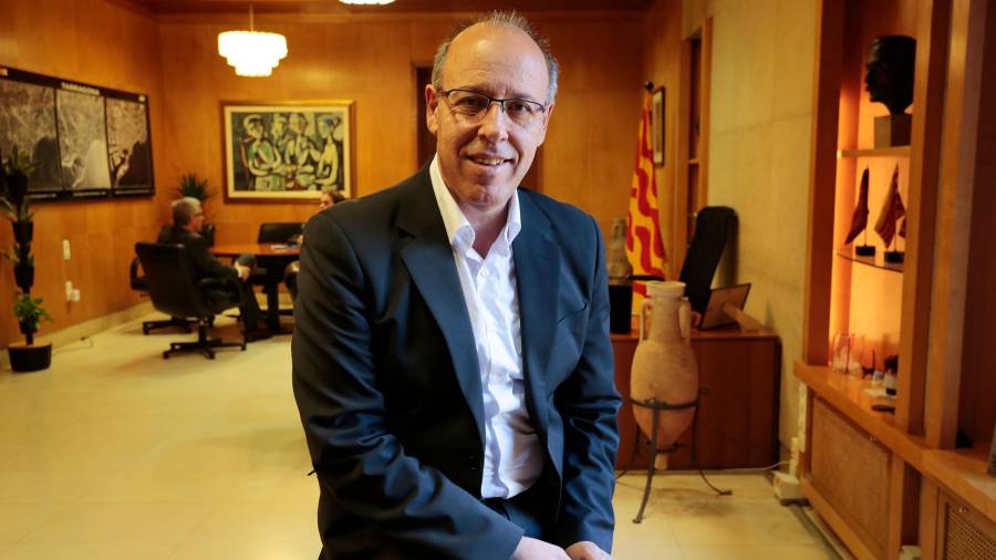 Josep Maria Bonet, en una imagen de archivo en el despacho de Alcaldia. FOTO: PERE FERRÉ
