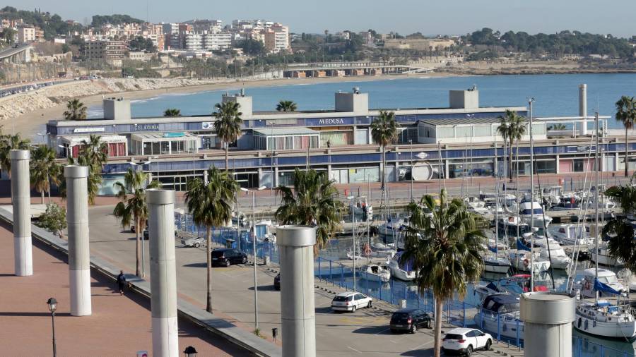 La actual concesión del Reial Club Nàutic de Tarragona termina en el 2024 y se podrá prorrogar hasta el 2039. Foto: lluis milián