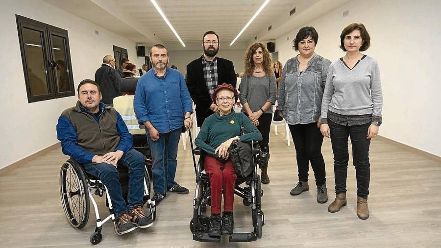 L’Associació per la Integració dels Discapacitats de l’Ebre s’ha presentat recentment a Jesús. FOTO: J. Revillas