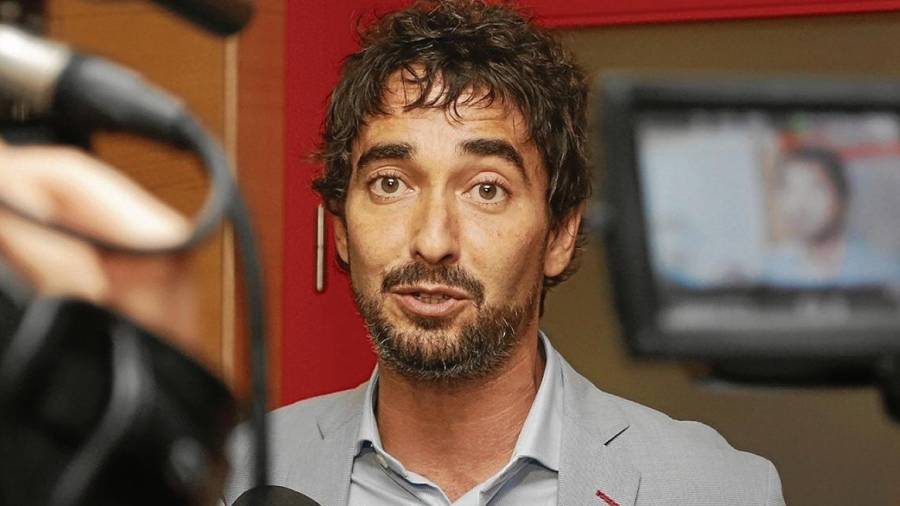 El diputado tarraconense del PSC, Carles Castillo, critica el encarcelamiento preventivo de los Jordis. FOTO:Luis Milian/DT