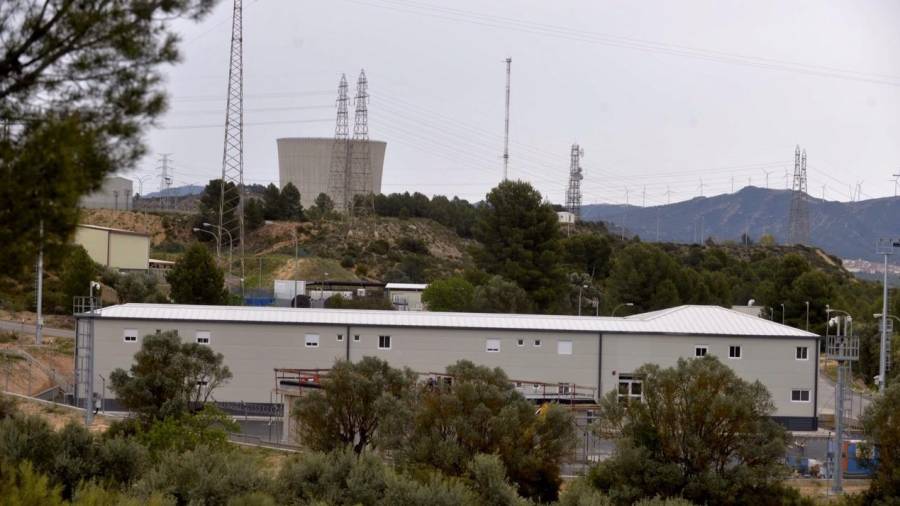 Panoràmica de la nova caserna de la Guàrdia Civil dins les instal·lacions de la central nuclear d’Ascó, a la Ribera d’Ebre. FOTO: Joan Revillas