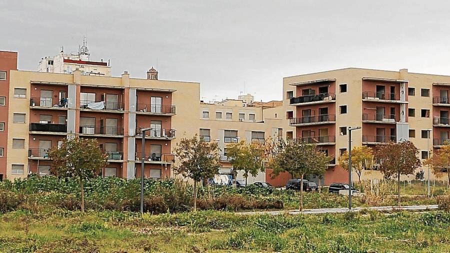 El foco del problema son dos bloques de pisos y varias casas adosadas de la calle Prat de la Riba de Constantí. FOTO: DT