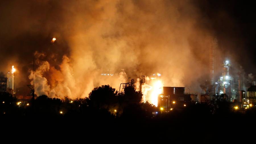 La explosión tuvo lugar el 14 de enero. FOTO: PERE FERRÉ/DT