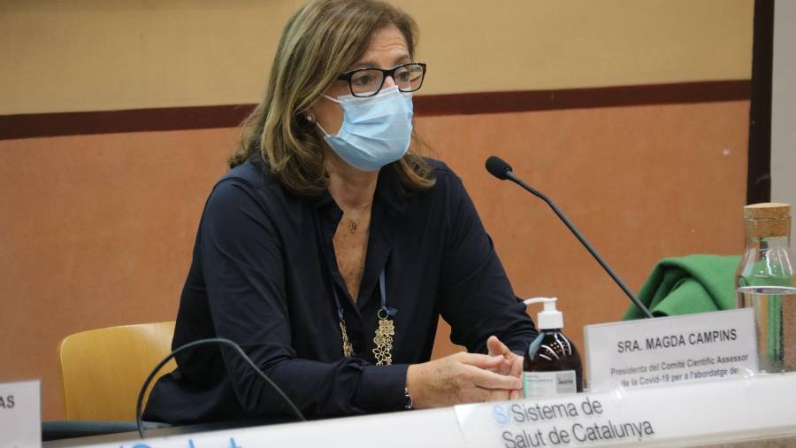 La epidemióloga Magda Campins preside el comité de expertos que asesora al Govern. foto: ACN