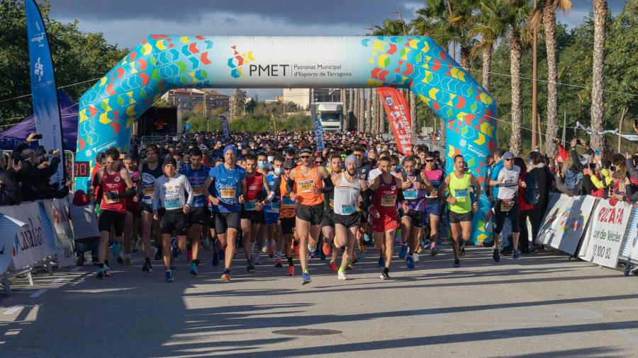 Tarragona ha celebrat avui la 30a edició de la Mitja Marató. Cedida