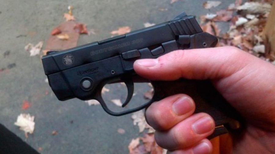 Pistola similar a la que confiscaron Mossos d'Esquadra en Alcover. FOTO: www.armas.es
