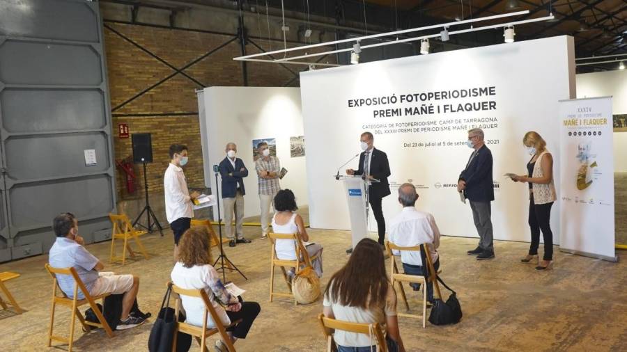 Inaugurada la exposición de fotoperiodismo del Camp de Tarragona. Foto: cedida.