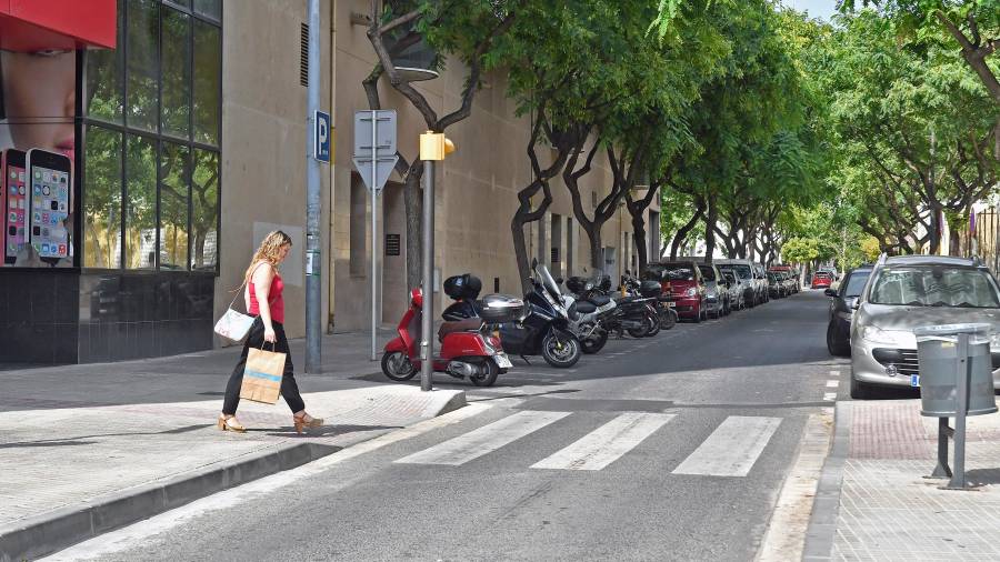 Imagen de la calle Alcalde Segimon de Reus. FOTO: A. González