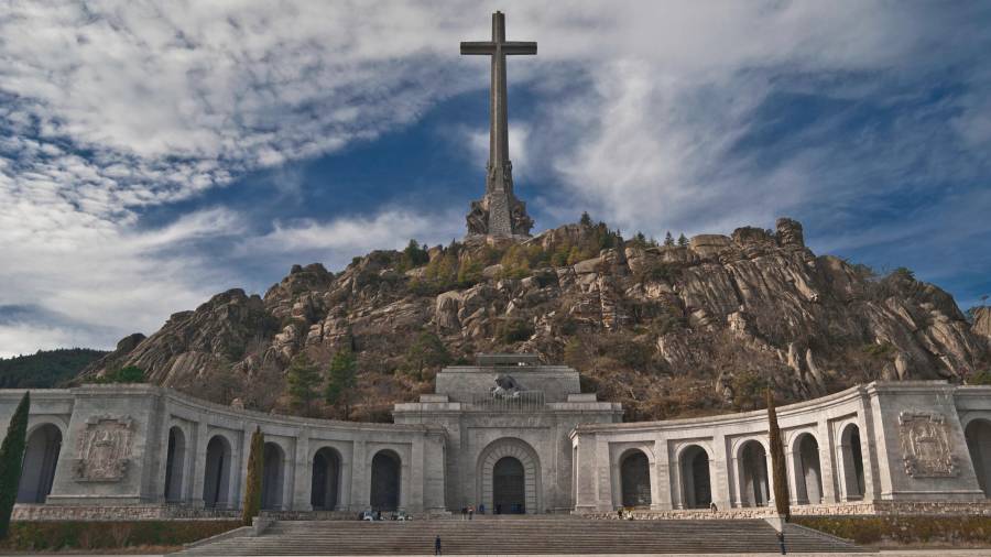 Los restos de Franco están ahora en el Valle de los Caídos. Foto: Wikipedia