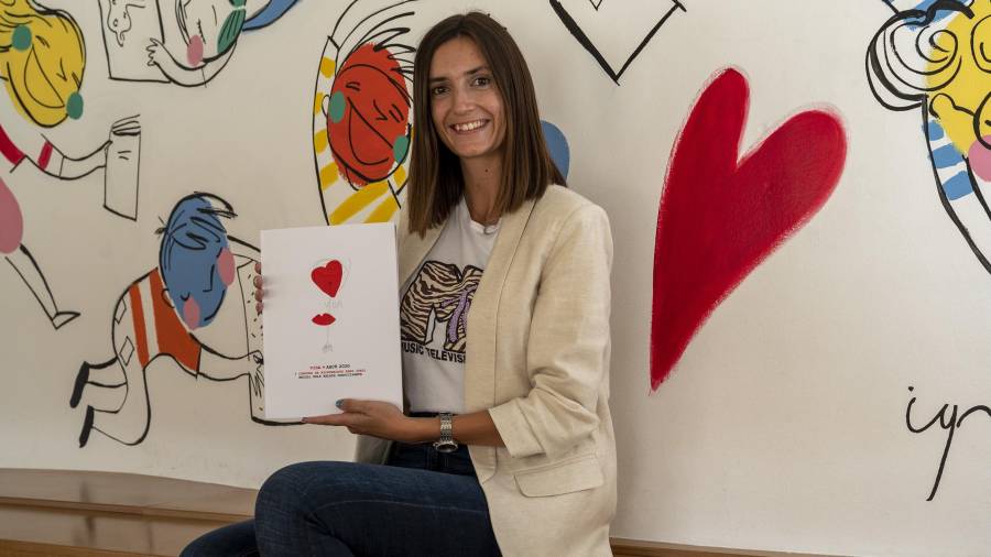 Cinta Cugat Manuel del Vall és l’autora del microrelat guanyador. FOTO: joan revillas