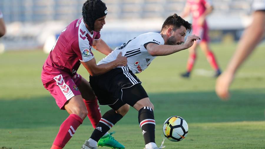 Luismi jugó 45 minutos en el amistoso del Valladolid ante el Besiktas turco.