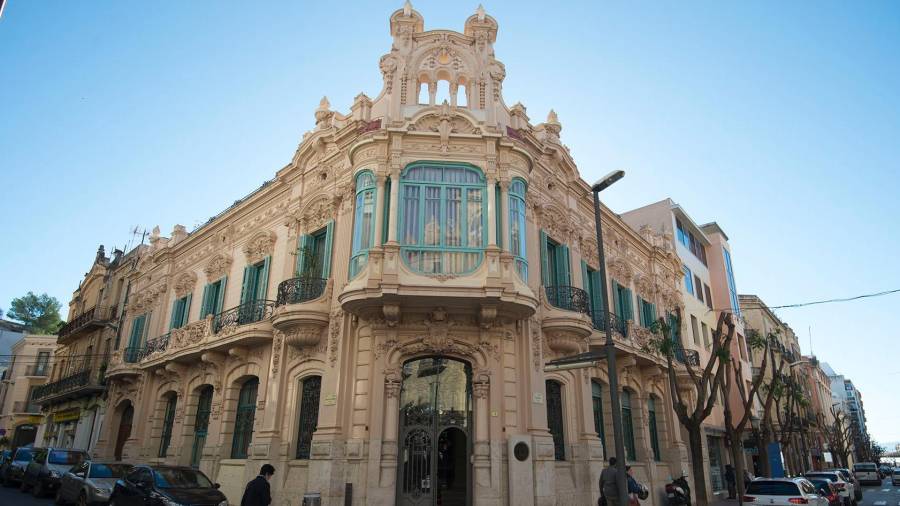 La Casa Brunet de Tortosa, un exemple de modernisme a la ciutat. Foto: Joan Revillas