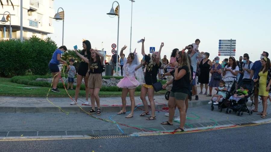 Un dels moments de la festa. FOTO: AJUNTAMENT DE L'AMPOLLA