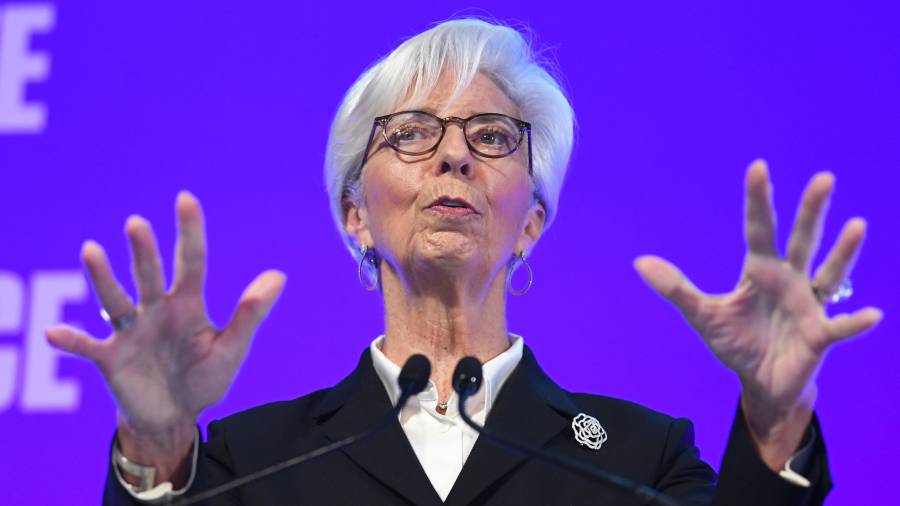 La presidenta del Banco Central Europeo (BCE), Christine Lagarde. Foto: Neil Hall