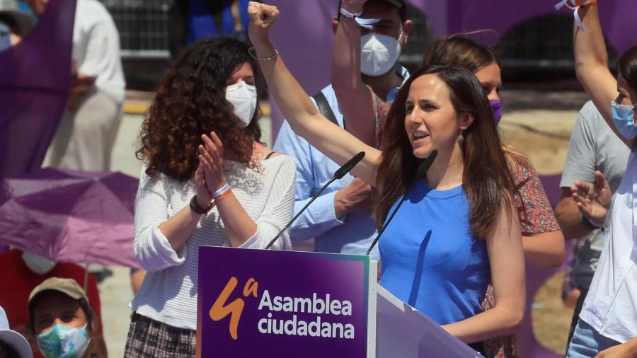 Imagen de Ione Belarra, nueva líder de Podemos. EFE