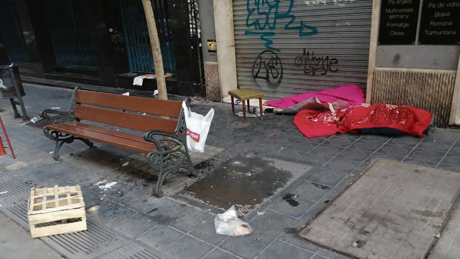 El ciudadano sin techo está en una situación vulnerable. FOTO:CEDIDA