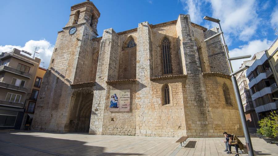 L’església de Sant Lluc d’Ulldecona és una de les joies del gòtic meridional català. FOTO: JOAN REVILLAS