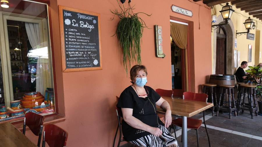 El restaurant La Botiga és un dels llocs imperdibles de la plaça Major. FOTO: Fabián Acidres