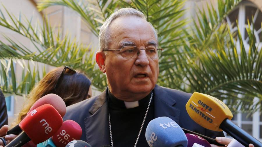 El arzobispo, Jaume Pujol. FOTO: ACN