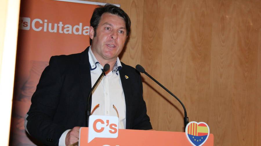El concejal de Ciudadanos de Calafell, José Manuel Tejedor.