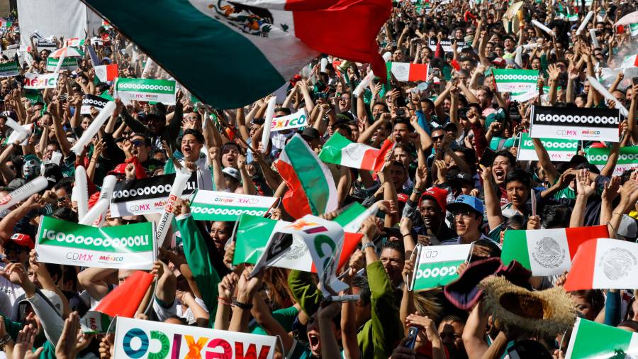 Les celebracions per la victòria de Mèxic al Mundial van provocar un moviment sísmic. EFE