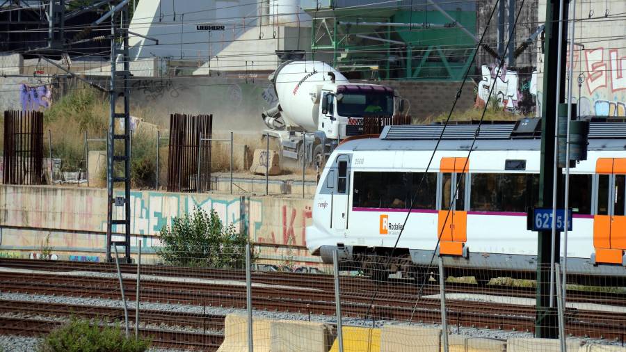 Imagen de archivo de un tren de Rodalies de Catalunya. Cedida