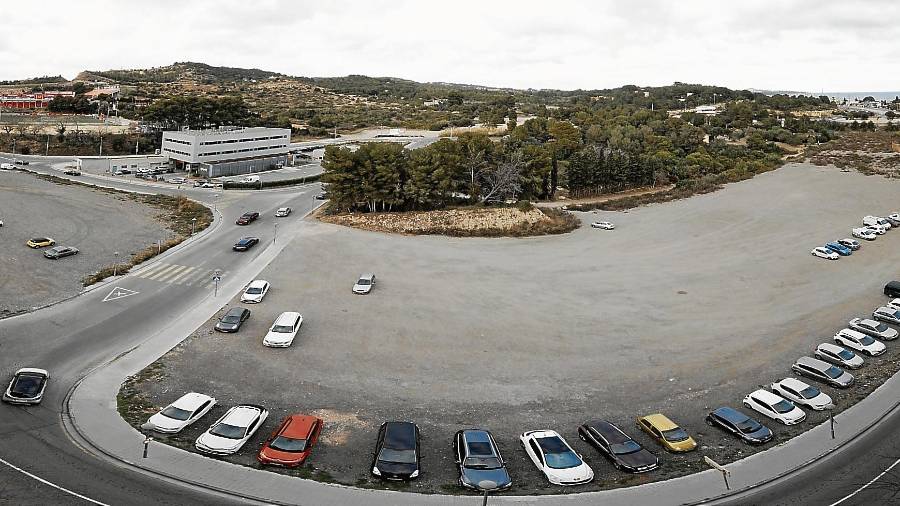 El crecimiento de la Vall de l’Arrabassada se acabaría con la urbanización del PMU-34, que afecta a los terrenos junto al Nàstic. Foto: Pere Ferré