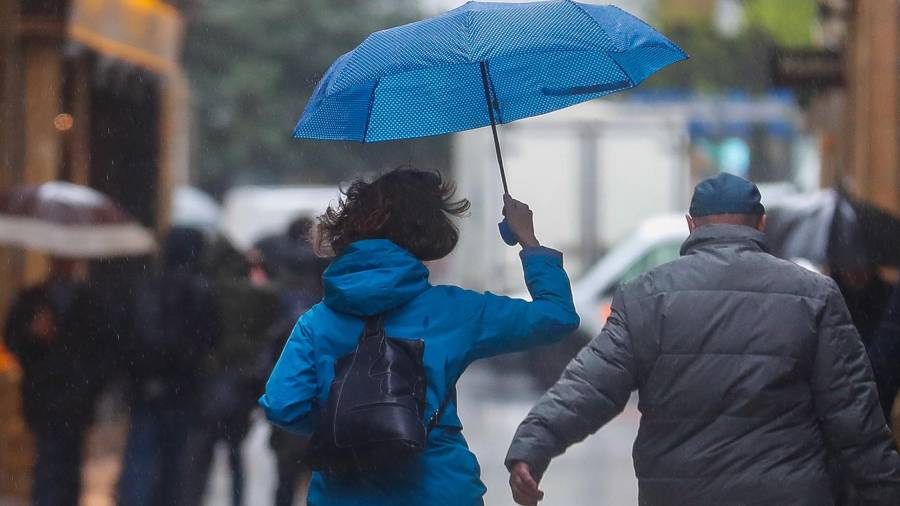 La Generalitat demana precaució davant de les pluges que s'esperen. Foto: Efe