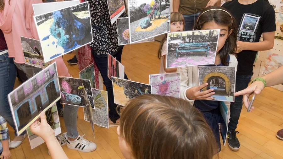 El programa fomenta l’educació artística entre les escoles. Foto: CEDIDA