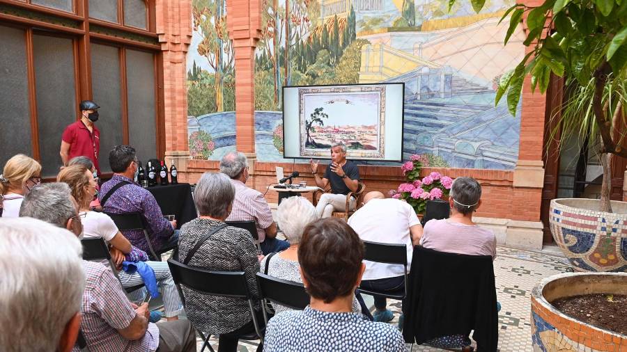 Darrera conferència del Cicle ‘Casa Navàs, testimonis modernistes’. Foto: Alfredo González