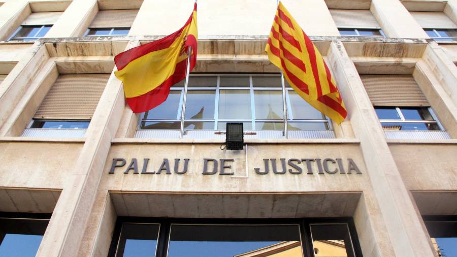Imagen del Palau de Justícia de Tarragona. Cedida