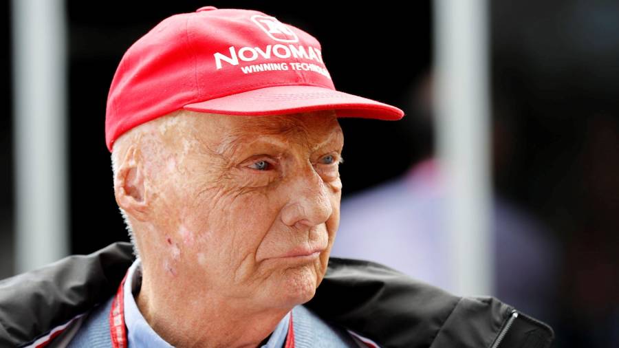 Niki Lauda, en sus últimas comparecencias por la Fórmula Uno.